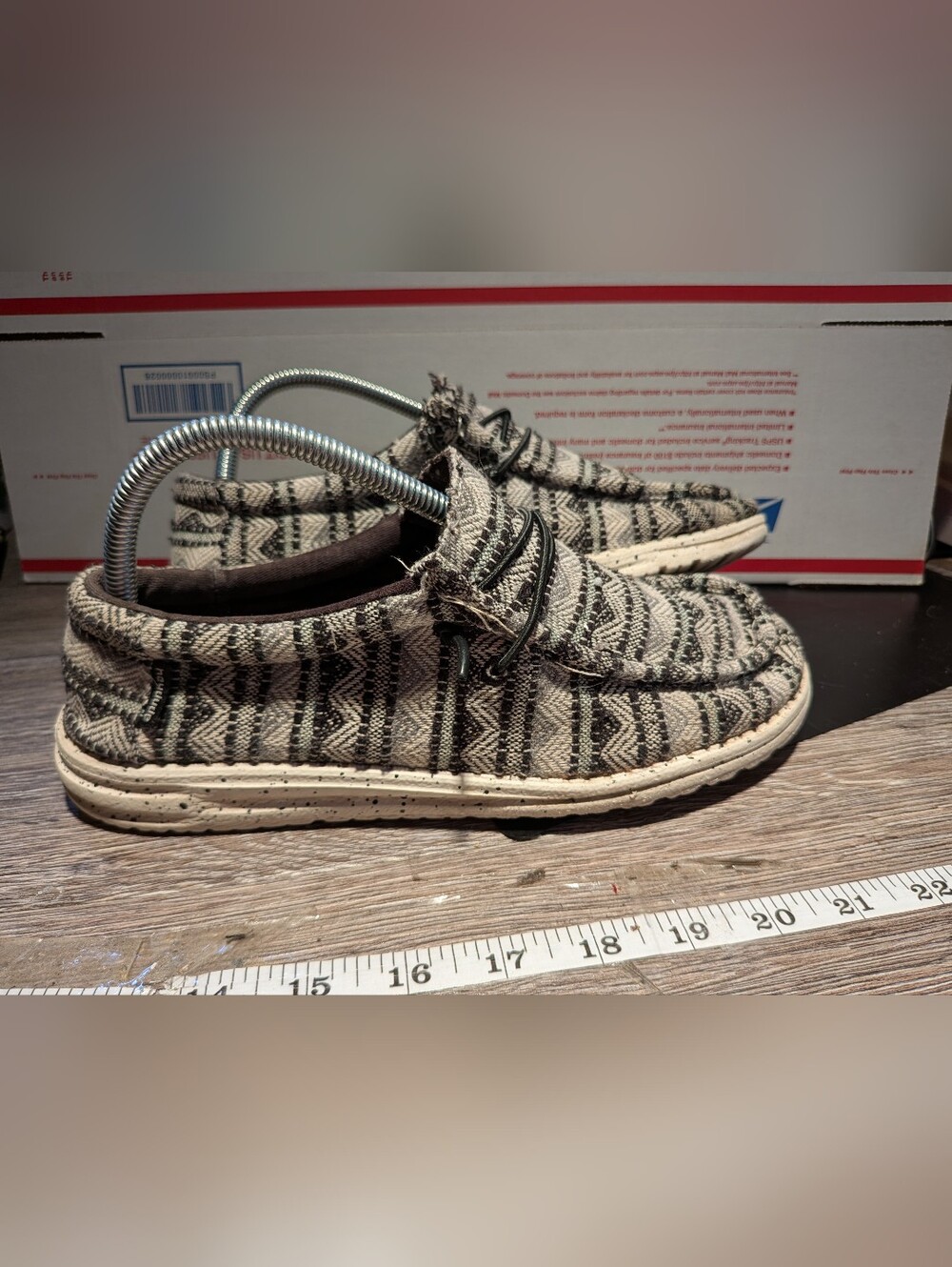 Hey Dude Wally Women Aztec Size 8 Ladies